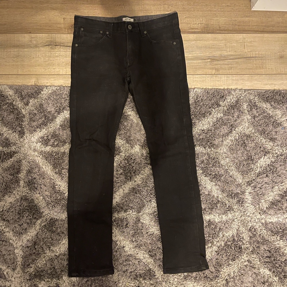 Helmut lang slim fit ash black jeans